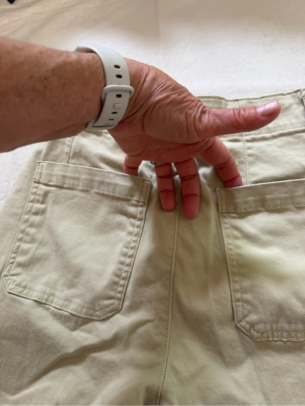 Bagatelle tan High-Rise Wide Leg Pants - Picture 5 of 7